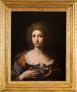 Ginevra Cantofoli (Bologna 1618- 1672), Giovane donna con turbante  VENDUTO
